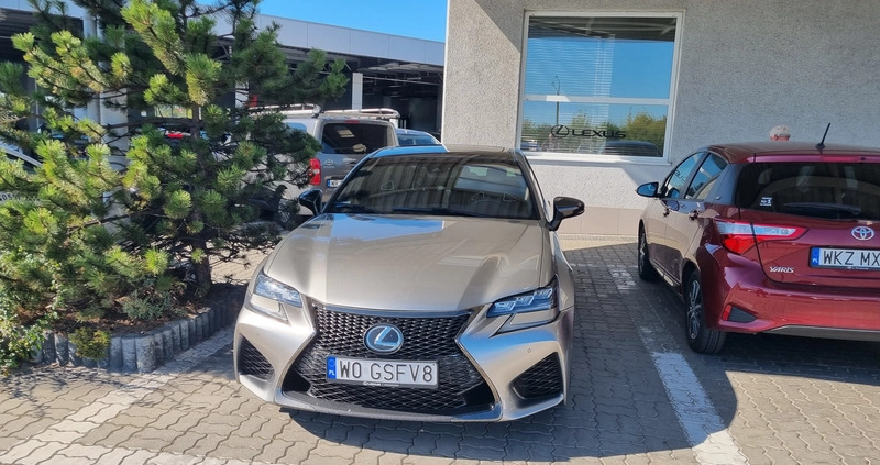 Lexus GS cena 199000 przebieg: 85000, rok produkcji 2015 z Pajęczno małe 529